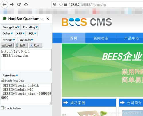 BeesCMS4.0多處漏洞復現(xiàn)